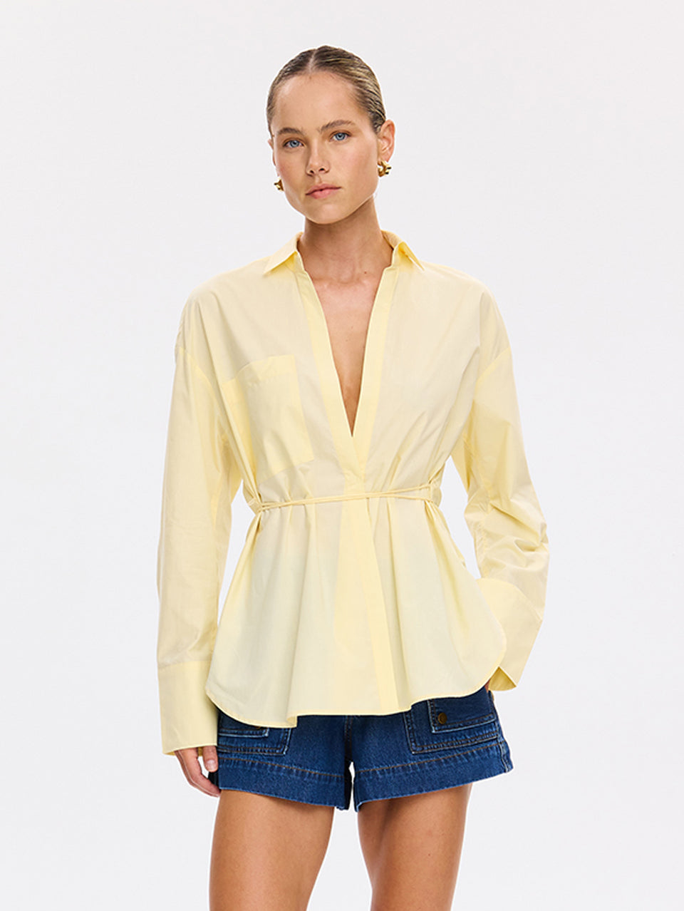 T252BUT-DREW-TIE-BACK-SHIRT-BUTTER-07