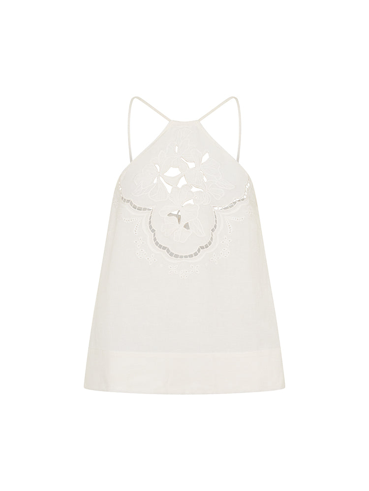 T317IVO-Zafira-Embroidery-Halter-Top-Ivory-GHOST