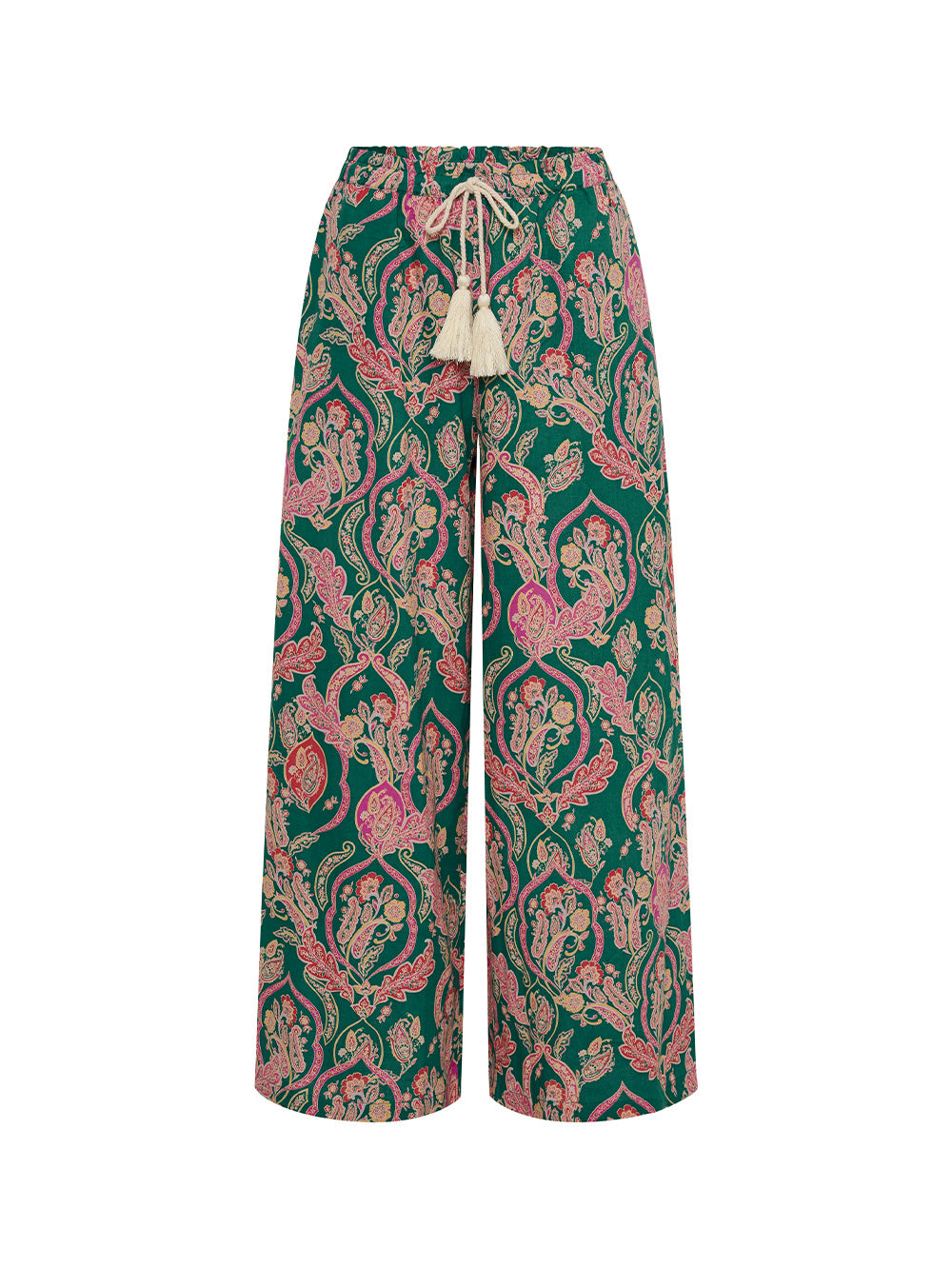 KIVARI Talitha Pant | Green and Pink Pants