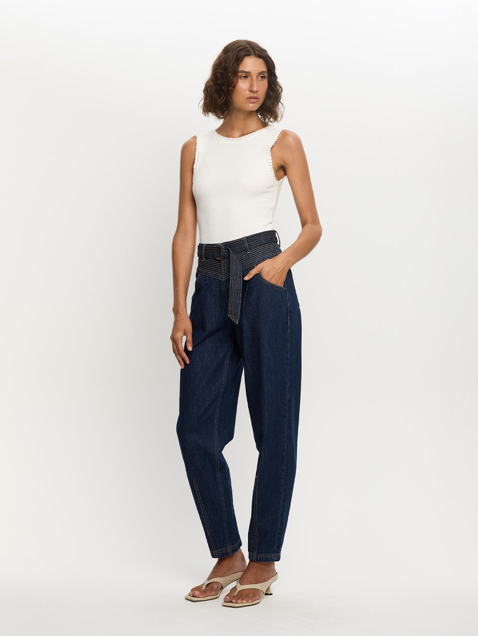 Tallulah High Neck Tank Side 02