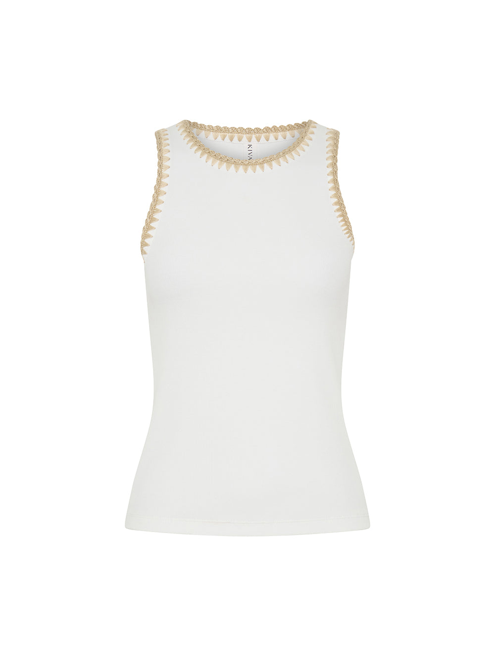Tallulah Spliced Tank | Crochet Design Ribbed Tank | KIVARI
