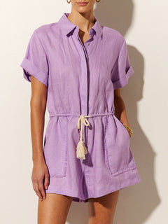 Tully Playsuit - Lilac