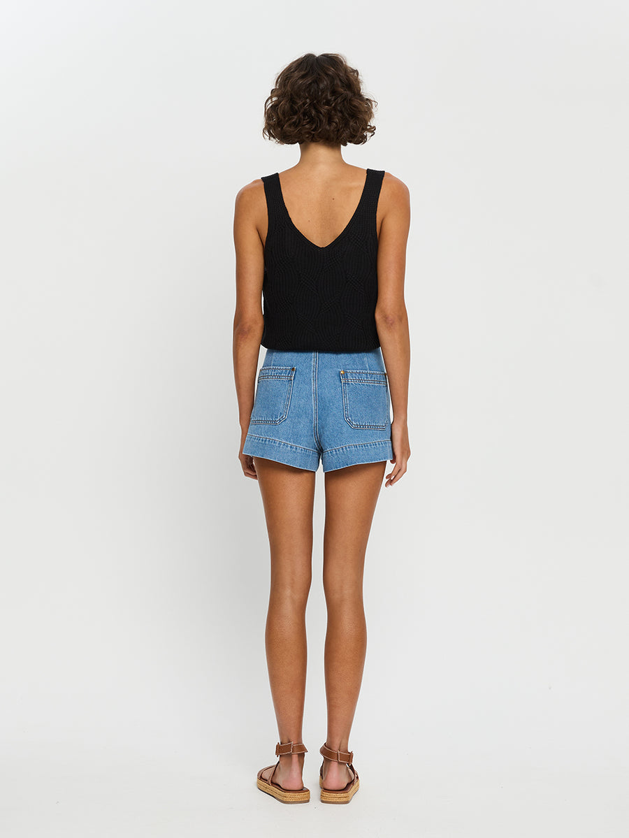 Willow Women Denim Short in Light wash
