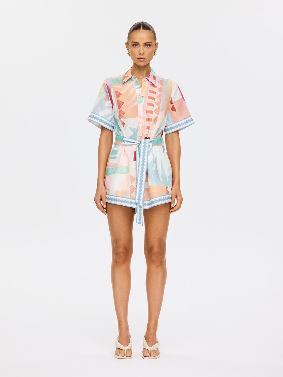 Y53PIN_Yali Playsuit_Pink_1