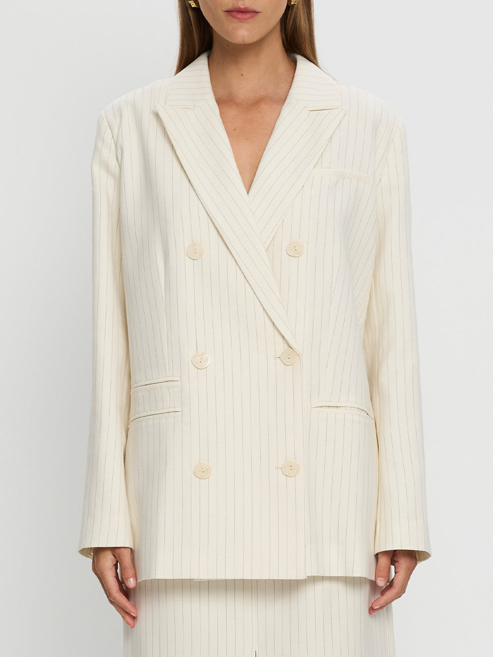 KIVARI Yara Blazer Stripe 