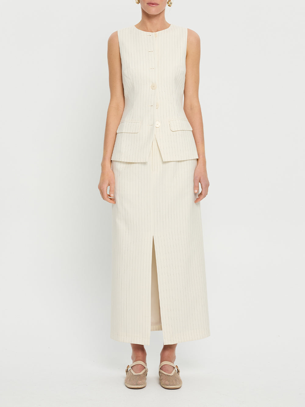 Yara Milano Knit Midi Dress main image 1