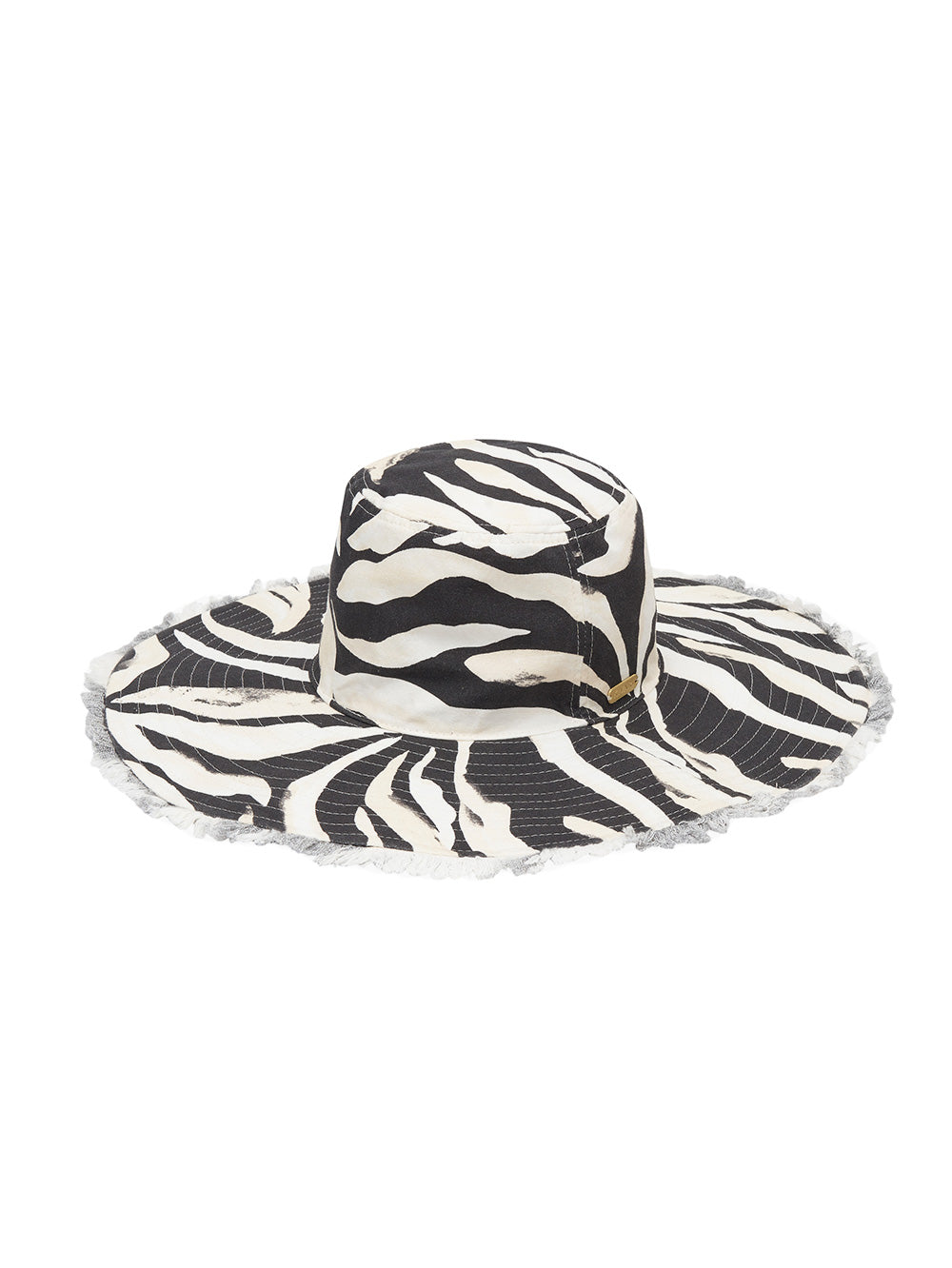 Zenya Hat KIVARI | Zebra printed hat