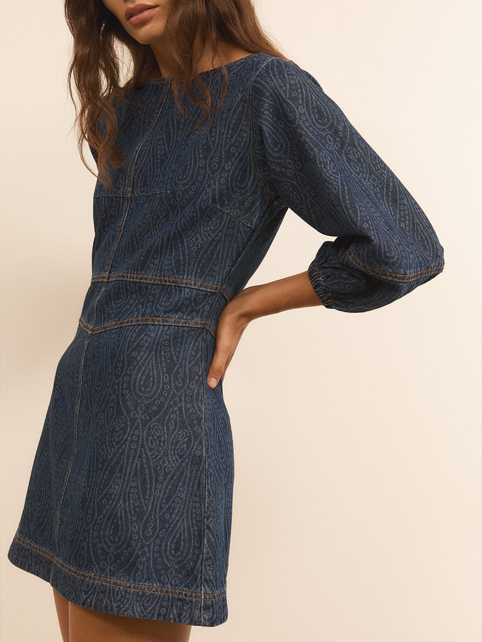 Nixie Denim Mini Dress
