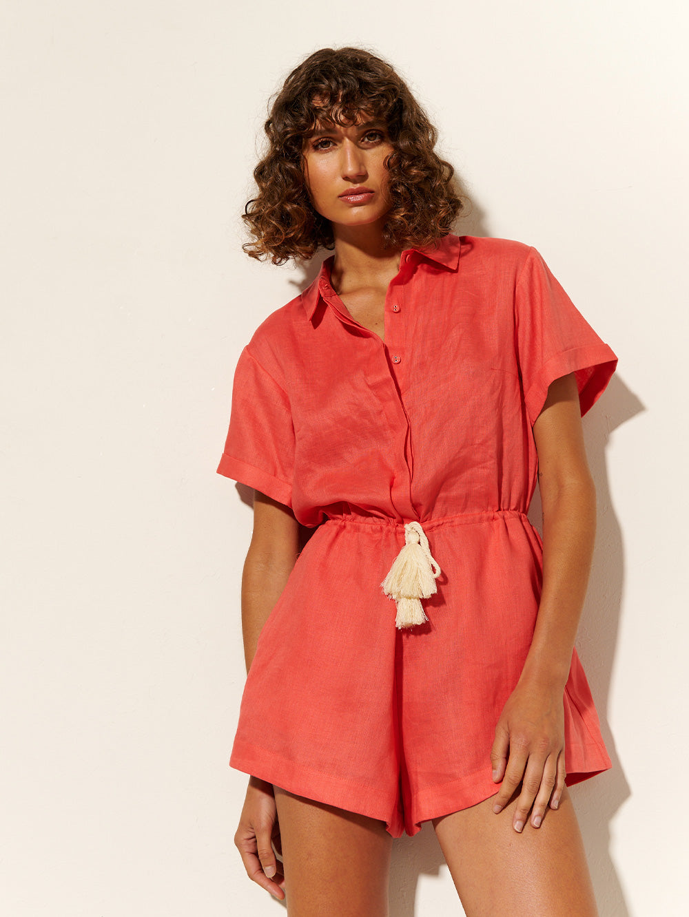 Tully Playsuit - Tulip